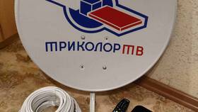 Настройка спутниковой антенны Триколор для одного телевизора в Эйвон