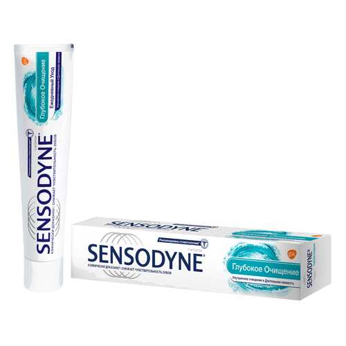 Зубная паста Sensodyne Глубокое очищение, для чувствительных зубов, 75 мл в Эйвон