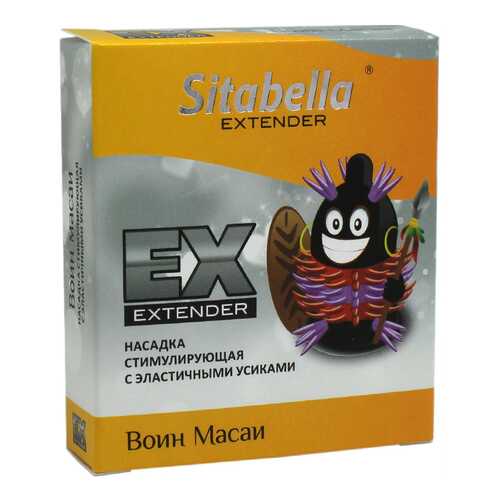 Презерватив-насадка Sitabella Extender Воин Масаи в Эйвон