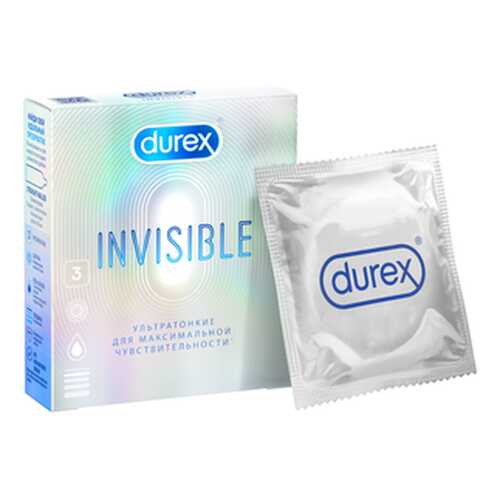 Презервативы Durex Invisible 3 шт. в Эйвон