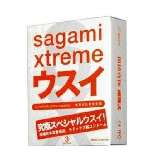 Презервативы Sagami Xtreme Superthin 3 шт. в Эйвон