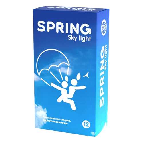 Ультратонкие презервативы SPRING SKY LIGHT 12 шт. в Эйвон