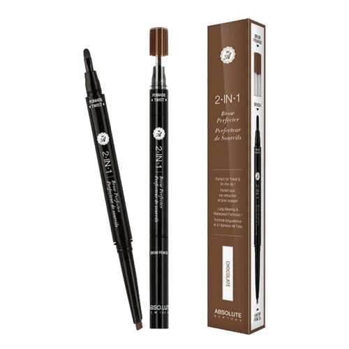 Карандаш-помадка для бровей Absolute New York 2 in 1 Brow Perfecter Chocolate в Эйвон