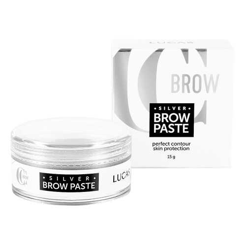 Паста для бровей серебряная Lucas Cosmetics Silver Brow Paste by CC Brow в Эйвон