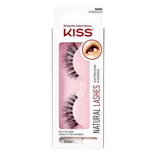 Накладные ресницы KISS Wimpers Natural Gorgeous False Lashes 2 шт в Эйвон