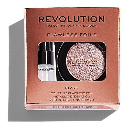 Праймер + тени для век Makeup Revolution Flawless Foils, Rival в Эйвон