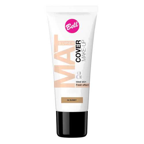 Тональный крем Bell Super Mat Cover Make-up Foundation 04 Sunny 30 мл в Эйвон