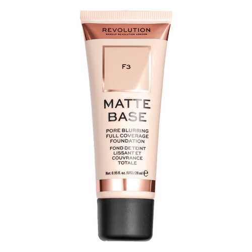 Тональный крем Makeup Revolution Matte Base Foundation F3 в Эйвон