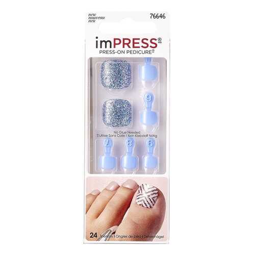 Накладные ногти Kiss Impress Toe Nails BIPT014C 30 шт. в Эйвон