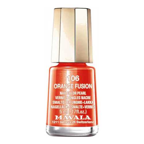 Лак для ногтей Mavala Techni-Color’s 106 Orange Fusion 5 мл в Эйвон