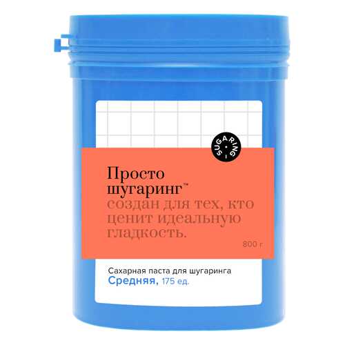 Сахарная паста для депиляции средняя Просто Шугаринг, 0,8 кг в Эйвон