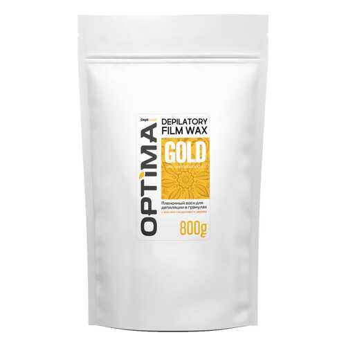 Воск для депиляции пленочный Depiltouch Optima Depilatory Film Wax Gold в гранулах 800 гр в Эйвон