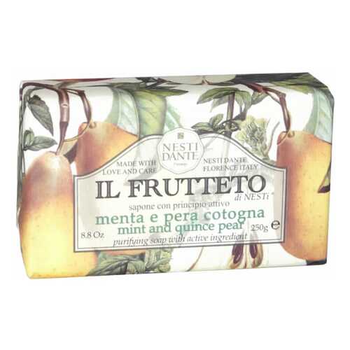 Косметическое мыло Nesti Dante Mint and Quince Pear Soap 250 г в Эйвон