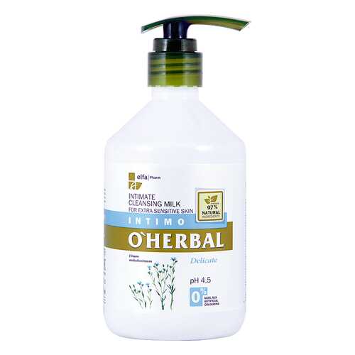 Молочко для интимной гигиены O’Herbal DELICATE, 500 мл в Эйвон