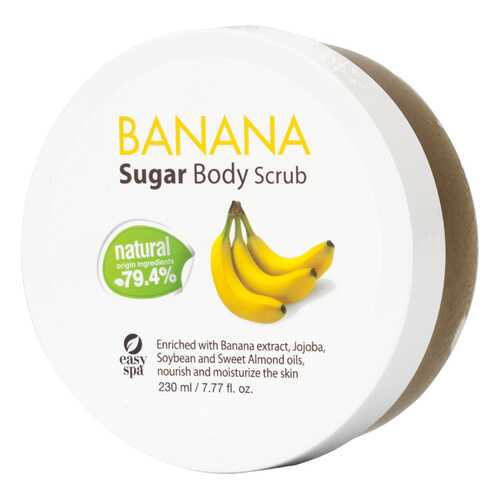 Скраб для тела Easy Spa Banana Body Scrub 230 мл в Эйвон