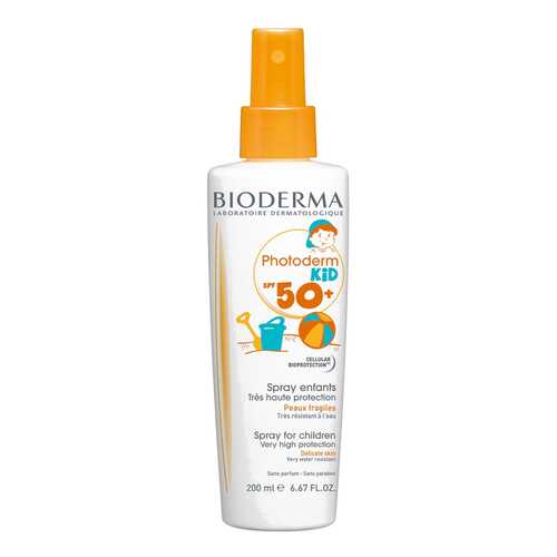 Солнцезащитный спрей с высокой степенью защиты Bioderma Photoderm Kid SPF 50+ в Эйвон