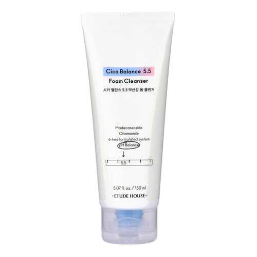 Пенка для умывания Etude House Cica Balance 5.5 Foam Cleanser 150 мл в Эйвон