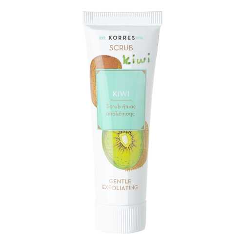 Скраб для лица Korres Gentle Exfoliating Scrub With Kiwi 18 мл в Эйвон