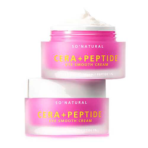 Крем для глаз So Natural Cera+ Peptide Eye Smooth Cream в Эйвон