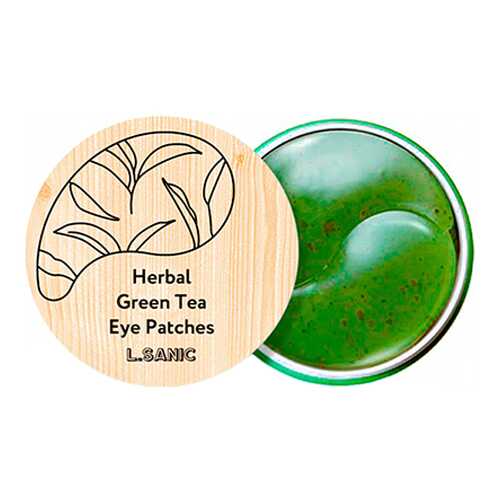 Патчи для глаз L.Sanic Herbal Green Tea Hydrogel Eye Patches 60 шт в Эйвон