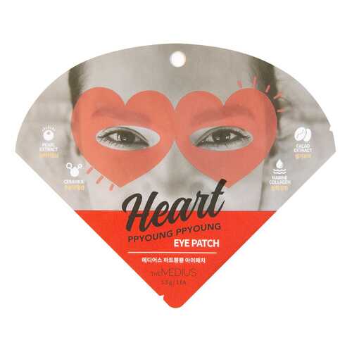 Патчи для глаз MEDIUS Heart Ppyoung Ppyoung Eye Patch в Эйвон