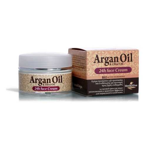 Крем для лица Arganoil уход 24ч для нормальной и сухой кожи 50 мл в Эйвон