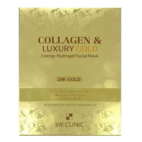 Маска для лица 3W Clinic Collagen & Luxury Gold Energy Hydrogel Facial Mask 30 мл в Эйвон