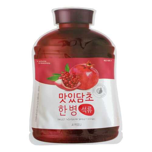 Маска для лица A'Pieu Fruit Vinegar Sheet Mask Pomegranate 20 г в Эйвон