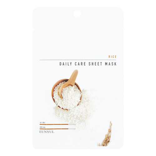 Маска для лица Eunyul Daily Care Sheet Mask Rice 22 г в Эйвон