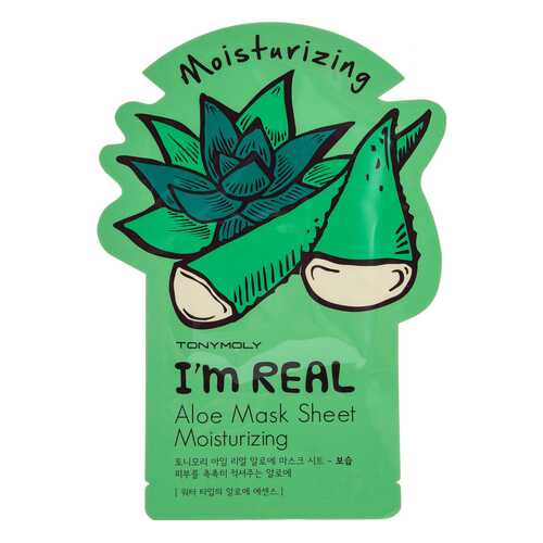 Маска для лица Tony Moly I'm Real Aloe Mask Sheet 21 мл в Эйвон