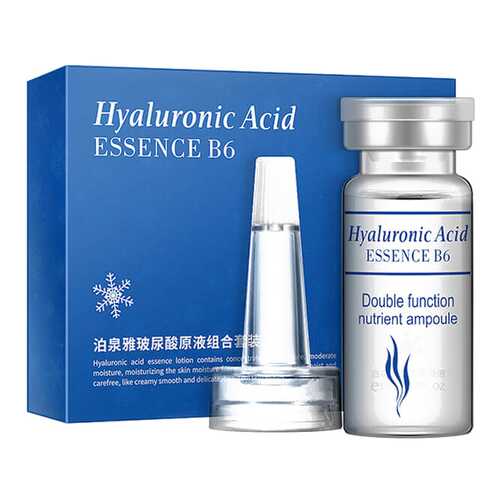 Сыворотка для лица BioAqua Hyaluronic Acid Essence B6 Double Function Nutrient Ampoule в Эйвон