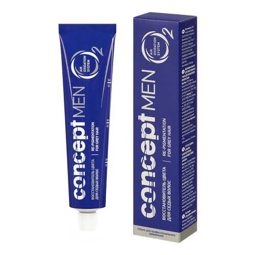 Краска для волос Concept Men Recolor Cream for Grey Hair Темно-русый 60 мл в Эйвон