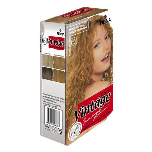Краска для волос FIONA Vintage Color 65 Медовая карамель 180 мл в Эйвон