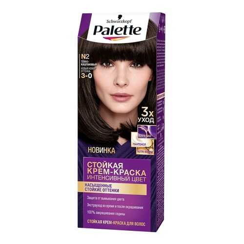 Краска для волос Palette Стойкая N2 Тёмно-каштановый 110мл в Эйвон