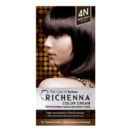 Краска для волос RICHENNA Color Cream 4N Brown в Эйвон
