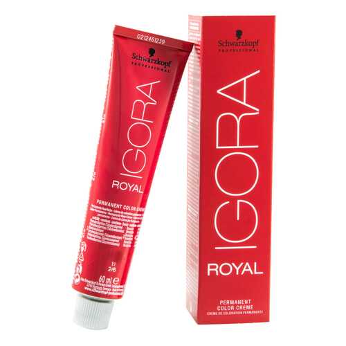Краска для волос Schwarzkopf Professional Igora Royal 1-0 Черный натуральный 60 мл в Эйвон