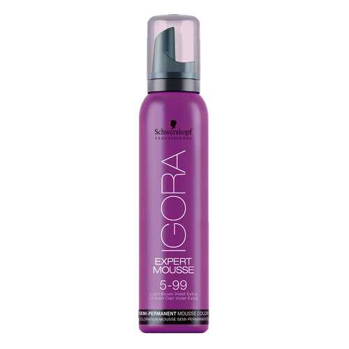 Оттеночный мусс Schwarzkopf 5-99 Светлый коричневый фиолетовый экстра, 100 мл в Эйвон