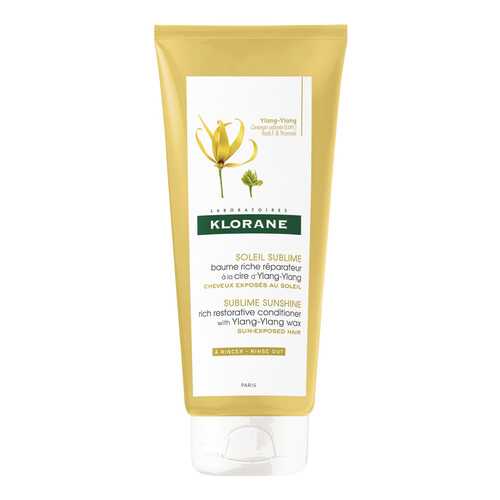 Бальзам Klorane Sun Radiance Rich Restorative Conditioner Иланг Иланг 200 мл в Эйвон