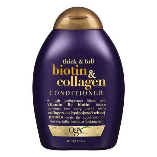 Кондиционер для волос OGX Thick & Full Biotin & Collagen Conditioner 385 мл в Эйвон