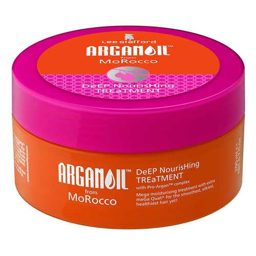 Маска для волос Lee Stafford Argan Oil From Marocco Deep Nourishing Treatment 200 мл в Эйвон