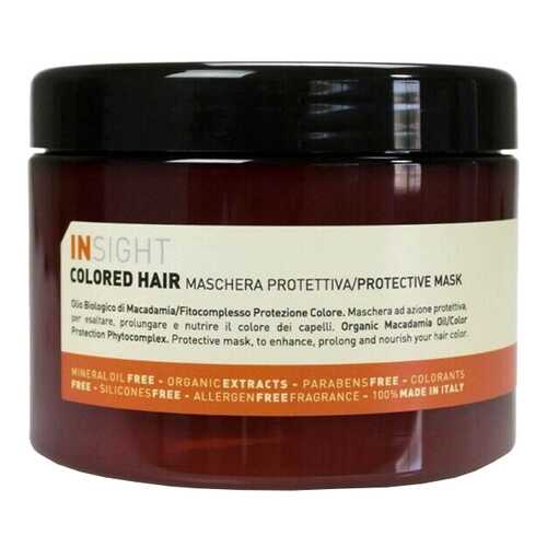 Маска защитная для окрашенных волос Insight Colored Hair Protective Mask 500 мл в Эйвон