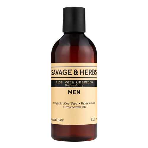 Мужской Шампунь Savage&Herbs с алоэ вера 250 мл в Эйвон